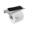 Axentia Toilettenpapierspender 129622, Metall, Für 1 Kleinrolle, Mit Ablagefläche, Silber -Einrichtungsgeschäft e0293dec8f7fb00bf4a9e423bb144e01a767ec1b toilettenpapierspender axentia 129622