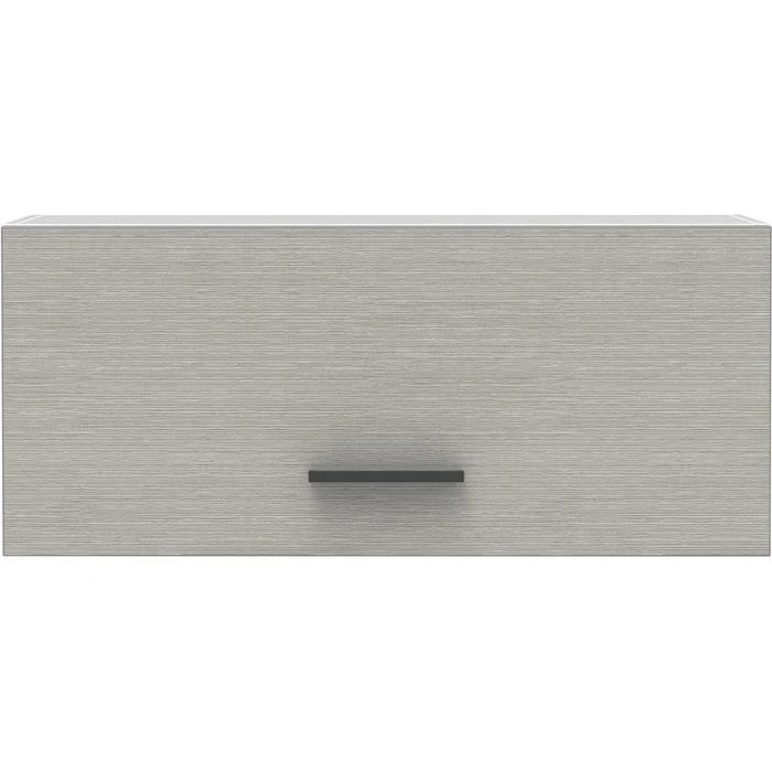 Röhr Wandregal Quantum, Riptype Grau, Mit Klapptür Nach Oben Zu öffnen, 80cm – Bild 5