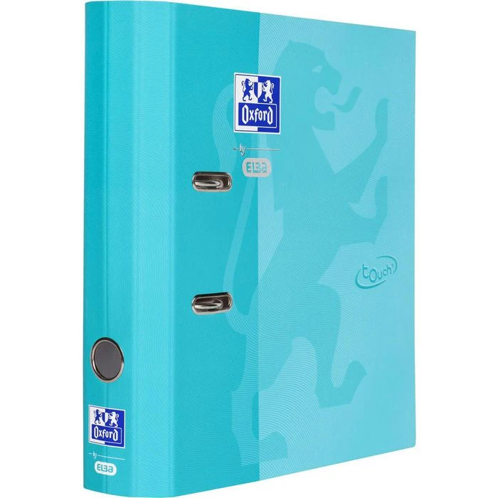 Oxford By Elba Ordner 400104028 Soft Touch, A4, Breit, Karton, Aquablau 3 Oxford By Elba Ordner 400104028 Soft Touch, A4, Breit, Karton, Aquablau