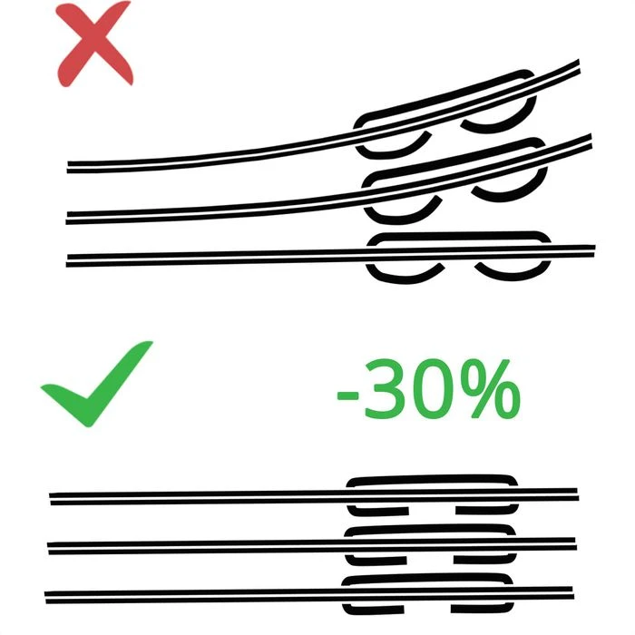 Novus Heftgerät B10FC Professional, 020-2201, Flat-Clinch, Heftleistung 20 Blatt, Schwarz 4 Novus Heftgerät B10FC Professional, 020-2201, Flat-Clinch, Heftleistung 20 Blatt, Schwarz – Bild 2