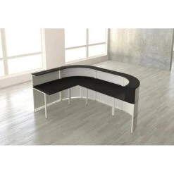 Kerkmann Empfangstheke Cento 6, 3855, Weiß / Anthrazit, 260 X 110 X 180cm, Winkeltheke -Einrichtungsgeschäft edbef48fdd5fab3b75fb4f59af8e236f5e716f68 empfangstheke kerkmann cento 6 3855