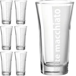 Montana Kaffeegläser Latte Macchiato 062214, 300ml, 6 Stück