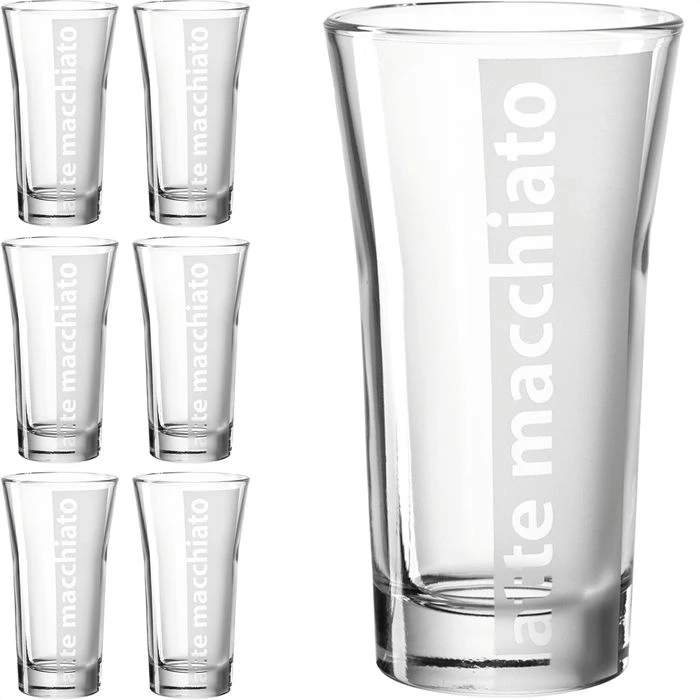 Montana Kaffeegläser Latte Macchiato 062214, 300ml, 6 Stück 3 Montana Kaffeegläser Latte Macchiato 062214, 300ml, 6 Stück