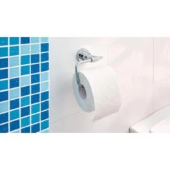 Tesa Toilettenpapierspender Luup, 40287, Ohne Bohren, Metall, Für 1 Kleinrolle, Silber -Einrichtungsgeschäft ef2278c5f59cf0db26cf9dc13c25f61bb4935942 toilettenpapierspender tesa luup 40287