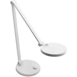 FeinTech Schreibtischlampe LTL00120 LED, Dimmbar, Standfuß, Weiß -Einrichtungsgeschäft f046f1ff62e5f1f8ace50ed82721e18504041507 schreibtischlampe feintech ltl00120 led