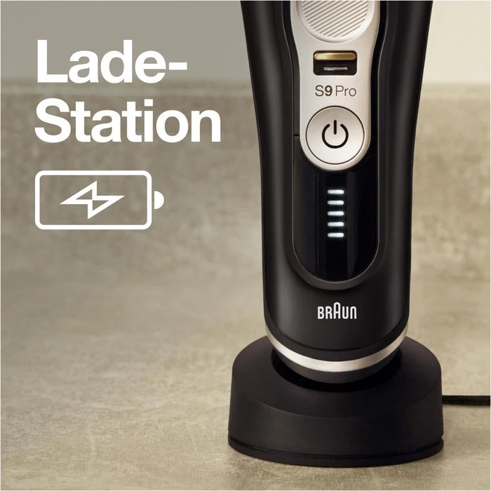 Braun Elektrorasierer Series 9 Pro Premium 9410s, Wet & Dry, 4+1 Scherkopf, Mit Trimmer & Reise-Etui 7 Braun Elektrorasierer Series 9 Pro Premium 9410s, Wet & Dry, 4+1 Scherkopf, Mit Trimmer & Reise-Etui – Bild 5