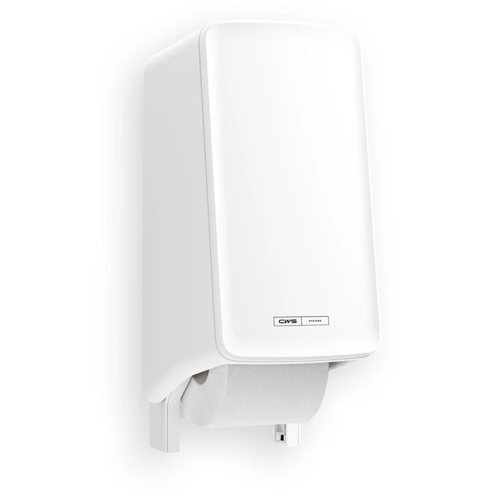 CWS Toilettenpapierspender PureLine Toilet Paper, 1700347, Mit Panel, Für 2 Kleinrollen, Weiß 7 CWS Toilettenpapierspender PureLine Toilet Paper, 1700347, Mit Panel, Für 2 Kleinrollen, Weiß – Bild 5