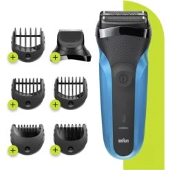 Braun Elektrorasierer Series 3 310BT Shave & Style, Für Herren, Wet & Dry, Mit Trimmer, Schwarz/blau -Einrichtungsgeschäft f2e82a17f7dc1ad494c09e136cc6010c60b4b8e6 elektrorasierer braun series 3 310bt shave und style