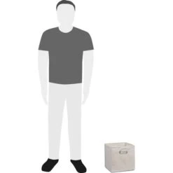 Zeller Aufbewahrungskorb 14131, 21L, 28 X 28 X 28 Cm, Stoff, Beige -Einrichtungsgeschäft f408663bb499653c9a97e2829b09ef30359fc9d1 aufbewahrungskorb zeller 14131 21l