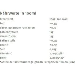 Rotbäckchen Saft Das Original, 99% Fruchtgehalt, Je 0,7 Liter, 6 Flaschen -Einrichtungsgeschäft f41415f578237bac606c0177018a188d220fdb22 saft rotbaeckchen das original