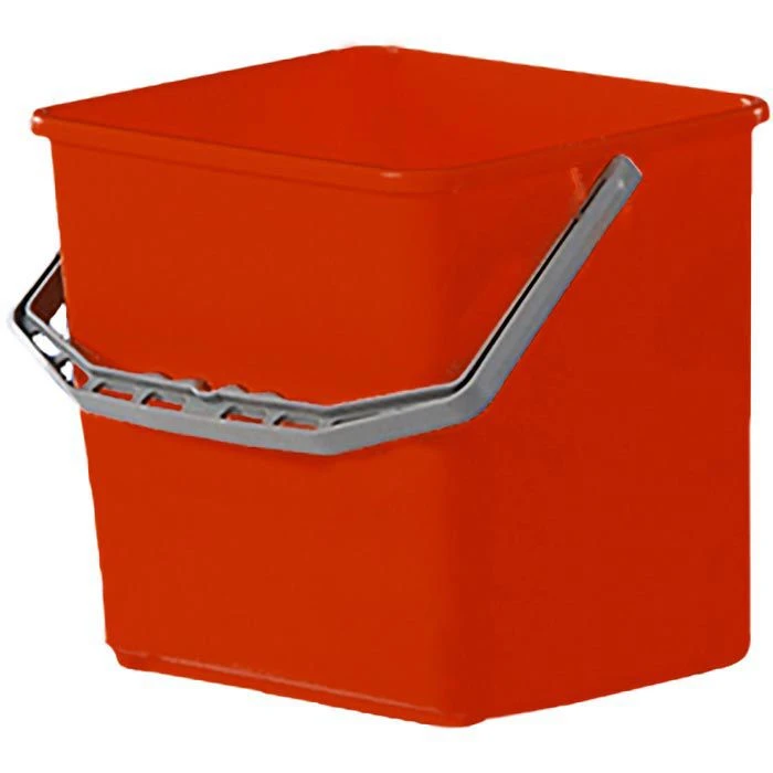 Floorstar Reinigungswagen HW 1 SOLID, Verchromt, Hotelwagen, 6 Liter, 3 X Korb 5 Floorstar Reinigungswagen HW 1 SOLID, Verchromt, Hotelwagen, 6 Liter, 3 X Korb – Bild 3