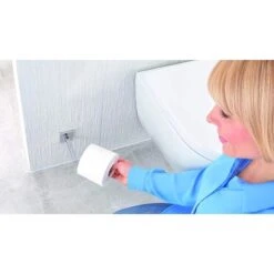 Tesa Toilettenpapierspender Deluxxe, 40411, Ohne Bohren, Ersatzrollenhalter, Für 1 Kleinrolle -Einrichtungsgeschäft f574b442a3ae1a1f29d30c2dc1e3a188090dc14b toilettenpapierspender tesa deluxxe 40411