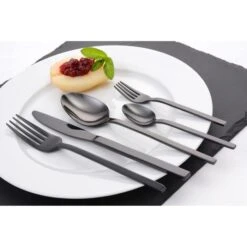Gräwe Menümesser Lissabon, Edelstahl - Titan, Rostfrei, Schwarz, Set 6 Stück -Einrichtungsgeschäft f682999fe8ab762aa1ebed3edde31a0e65577a1c menuemesser graewe lissabon edelstahl titan