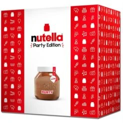 Nutella Brotaufstrich Party Edition, XXL-Glas, 3kg -Einrichtungsgeschäft f9a1f0131cc2e24e7240ef6f9e4bd34ac7e353cf brotaufstrich nutella party edition