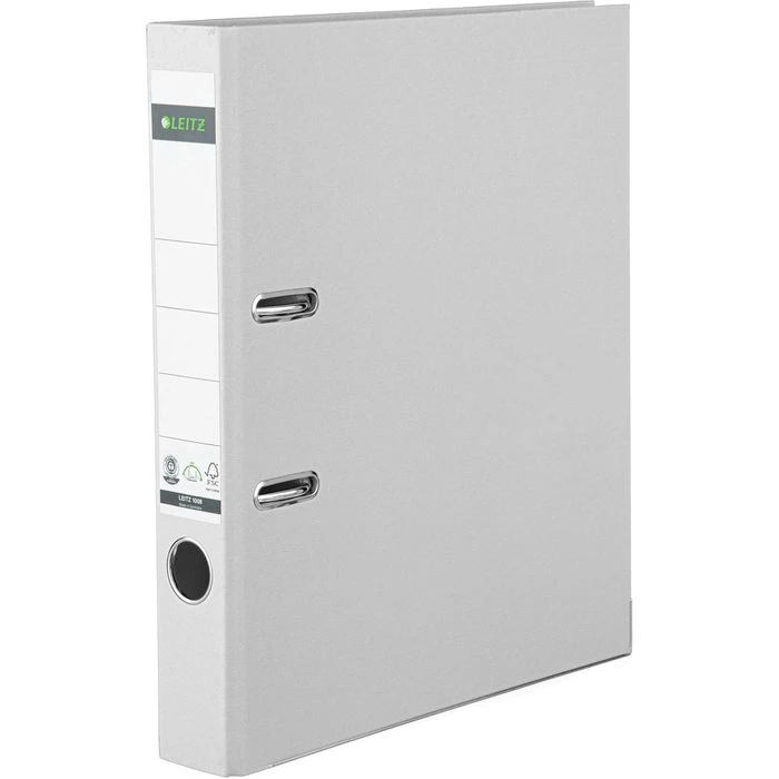 Leitz Ordner 1008-00-01, Vollpapier, Karton, A4, 5,2cm, Weiß 3 Leitz Ordner 1008-00-01, Vollpapier, Karton, A4, 5,2cm, Weiß